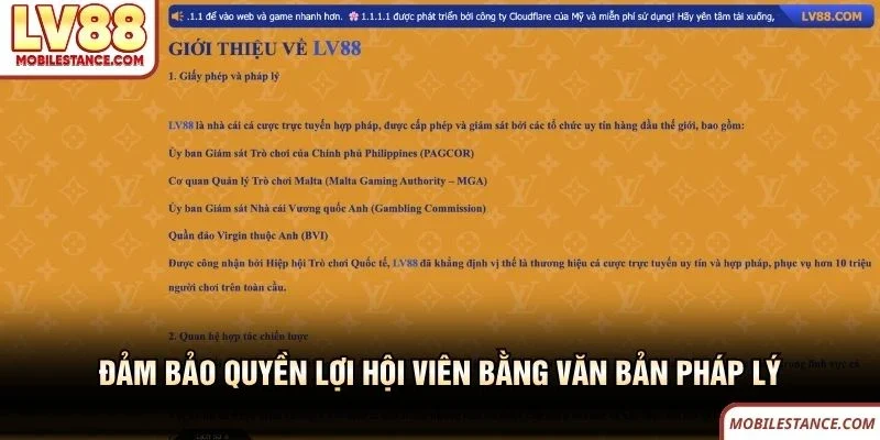 LV88 🎖️ Link Vào Nhà Cái LV88.COM Top #1 Google VN ✔️ 19 Đảm bảo quyền lợi hội viên LV88 bằng văn bản pháp lý